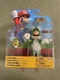 WORLD OF NINTENDO SUPER MARIO 4" FIGURE CAT LUIGI with SUPER BELL JAKKS PACIFIC