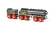 BRIO World - 33697 Speedy Bullet Train | 2 Piece Train Toy for Kids Ages 3 And