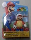 Jakks Pacific Super Mario Boomerang Mario 4&rdquo; Figure World Of Nintendo New