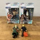 Bandai Anime Heroes One Piece Shanks, Roronoa Zoro, Portgas D Ace, Sanji Lot