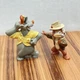 Vtg. 1991 Disney /Kellogg PVC Figures Chip (Rescue Ranger)& Baloo (Tailspin)
