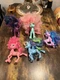 My Little Pony Dolls Rainbow Celebration, 5 Pony Figure Set, 5.5-Inch Dolls EUC