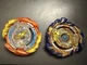 Takara Tomy Beyblade Burst B-181 01 Cyclone Ragnaruk & Burst B-167 Mirage AS IS