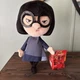 Disney Parks Pixar Edna Mode Plush Doll 12" The Incredibles 2 BRAND NEW