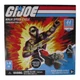 GI Joe Ninja Speed Cycle Construction Set Hasbro 44 Pieces & Snake Eyes Figure