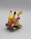 Jazwares Pokemon PIKACHU on SLED Figure Christmas Countdown Exclusive Metallic