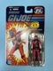 GI JOE 25th Anniversary COBRA RED NINJA Figure MOC - 2007 Hasbro