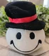 Happy Face Giggle Ball ~ Plush 5" Stuffed Toy w/ Tag ~ Non-Working