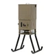Boss Buck Stand & Fill Sled Feeder with Evolution Spin Plate, 300 Pound Capacity