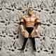 Vtg The Rock WWF JustToys Micro Bend Em Wrestling Action Figure WWE Bend-Ems 