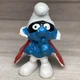 Smurf Schleich Peyo SPY SMURF MASKED PVC Figurine RARE VTG 1966 Hong Kong Made