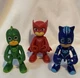 Disney PJ Masks Action Figures Catboy, Owlette and Gekko 3 piece set