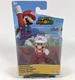 Jakks Pacific Super Mario Fire Mario 2.5" Action Figure New in Package Ages 3+