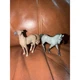 DreamWorks Spirit Riding Free Horse Figures Just Play Grey Tan Set of 2
