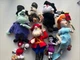 Stuffins Rocky and Bullwinkle & Friends Plush W/ Tags Lot Of 7  (1999) CVS (READ