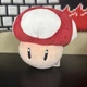 Tomy Nintendo Club Mocchi Mocchi Super Mario Super Mushroom Jr Plush 