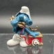 Smurfs Telephone Smurf On Phone Vintage Figure 1980 Toy PVC Schleich Peyo