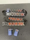 Star Wars CHEWBACCA BANDOLIER STRAP Action Figure Lot Of 2 Kenner 1983  Vintage
