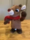 Rudolph the Red Nosed Reindeer Animated Musical Light Plush Dan Dee 11&rdquo;