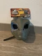 NEW Mattel Jurassic World DINO RIVALS Cosplay VELOCIRAPTOR BLUE GRAY Mask GCV81