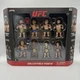PMI UFC Collectible Fights Octagon Fighters Collectible Fights Figurines Set NEW