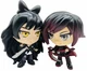RWBY Blake Belladonna & Ruby Rose Collectible Figure Lot Of 2 Loose