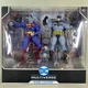 DC Multiverse Bizarro & Batzarro Batman Superman 2 Set Figures McFarlane Toys