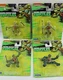 Teenage Mutant Ninja Turtle Nickelodeon Playmates Mikey Donnie Leo Raph On Card