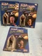 Star Trek The Next Generation GALOOB  LOT of 3 1988 Action Figures NEW(st13#1)