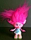Troll Doll Action Figure Dress and Shoes Hot Pink Hair Hasbro C-015G 2015
