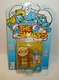 The Smurfs - Baby Smurf with High Chair Figure Infant Pink 1996 Irwin Toy Island