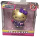 Sanrio S3 MetalFigs Gold Hello Kitty Purple Dress 2" Mini Figure Jada Toys