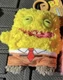 Fuggler x Spongebob SquarePants Spongebob and Key Ring Plush  4.5&rdquo; New W/ Tags