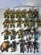 Teenage Mutant Ninja Turtles Action Figure Lot 22X 2012 ERA Playmates Toys