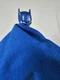 DC Comics Batman 12" Action Figure 2014 Mattel Posable W/  Cloth Cape CDM63 Blue