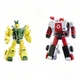 Dr.Wu DW E-51 E-52 Red Line Firenet Pocket Transformable Robot Action Figure