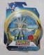 JAKKS Pacific Sonic The Hedgehog Figure Silver 4" with Red Star Ring New