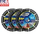 Diamond Blades 3-Pack 4.5" Diamond Multi-Purpose Saw Blades - Heavy Duty Angle G