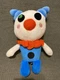 MiniToon PHATMOJO Roblox Piggy CLOWNY 9&rdquo; Collectible Plush CLOWN VIDEO GAME TOY