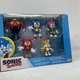 Jakks Pacific Sonic The Hedgehog 2 1/2" Classic Figure Toy Set 5 Pack Tails