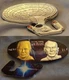 Star Trek Generations Gold Silver Coin Autograph Space Ship 3D Film Movie TV USA