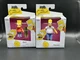 Jakks Pacific *THE SIMPSONS* 2.5" Figure LOT *HOMER & BART SIMPSON*