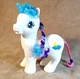 My Little Pony Gi-Go Wonderland 9" White Unicorn Blue Mane Moon Cloud Figure