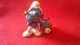 Vintage Smurfs Telephone Smurf Figure 1980 PVC Toy Figure Peyo Schleich 20062