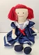 VTG EDEN MADELINE 18" RAGDOLL BLUE DRESS AND SHOES 1990 EDEN