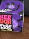 PURPLE Needoh FUZZ BALL Flower Power Nee Doh Squish Stress Ball *FREE SHIPPING*