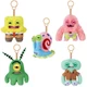 Fuggler SpongeBob Patrick Squidward and More 5&rdquo; Plush Keyring NEW &ndash; You Choose !