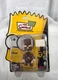 2007 The Simpsons - Brown Treeman Bart - Mania Series Key Chain Qee - 3" - B2