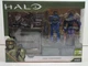 HALO UNSC Checkpoint w/ Spartan Gungir and Elite Mercenary Action Figure Set New