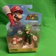 NEW Jakks 40822 World of Nintendo Mario 4" LUIGI W/SUPER MUSHROOM Mini-Figure